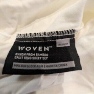 Malouf Woven Split King Sheet Set